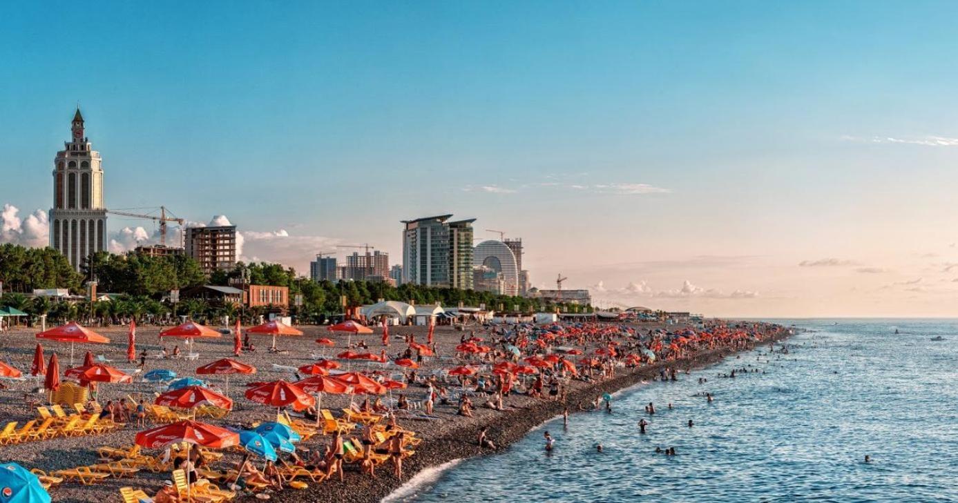 Batumi Orbi City Sea View Apartment Eksteriør bilde